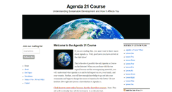 Desktop Screenshot of agenda21course.com